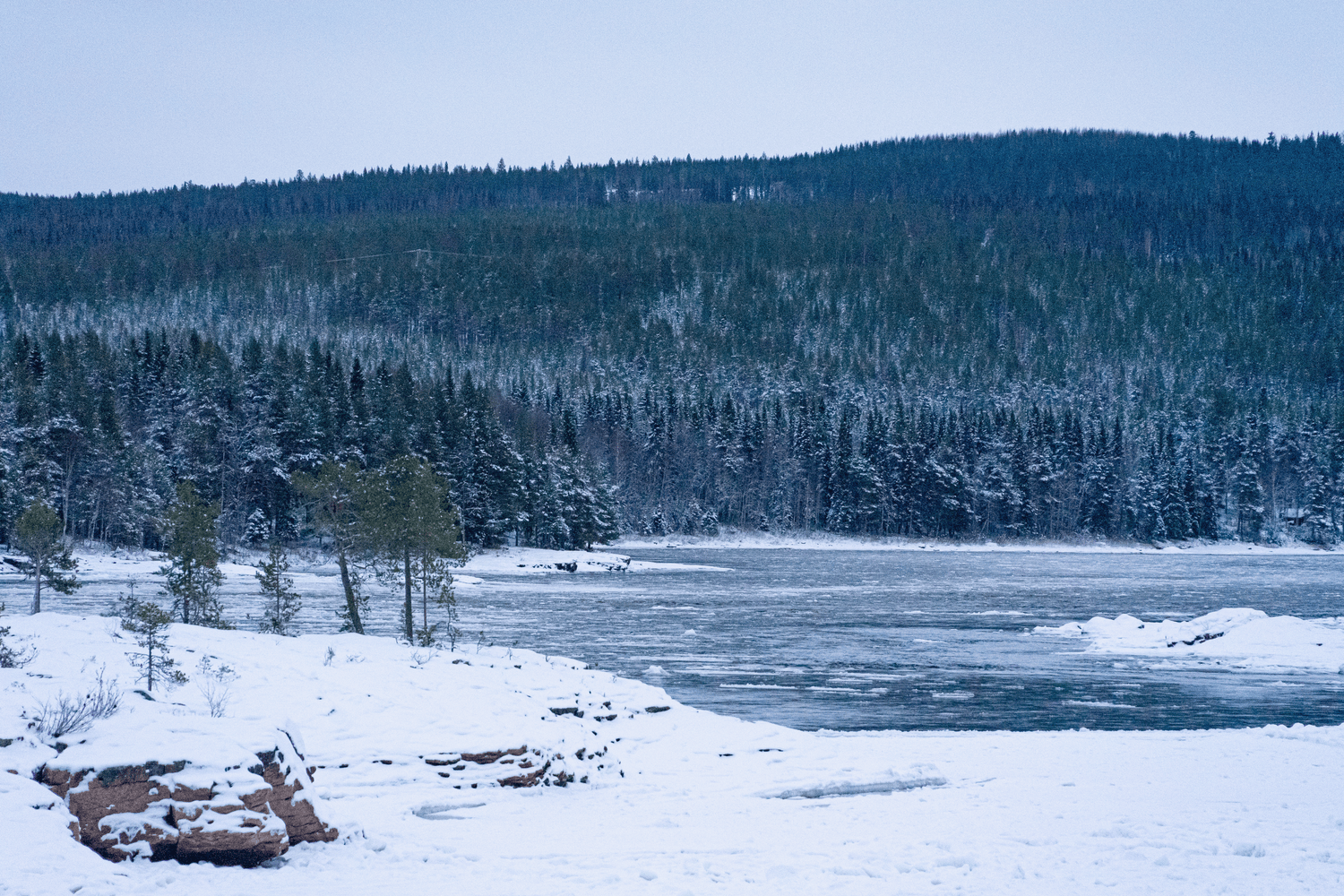 La Laponie en Hiver